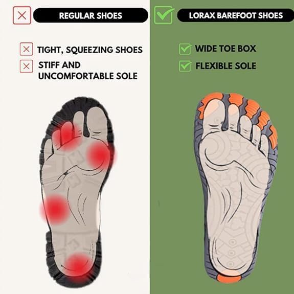 **Best Barefoot Shoes for Women - Lightweight Hiking Footwear with Orthopedic Support - Perfect for Trail Running, Walking & Outdoor Adventures**