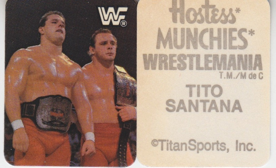 Vintage 1987 Hostess Muchies WWF WrestleMania Sticker Set - 20 Rare Collectible Stickers in Excellent/Near Mint Condition (2017 Value $25) - Perfect for Wrestling Memorabilia Collectors & Nostalgic Gift Ideas
