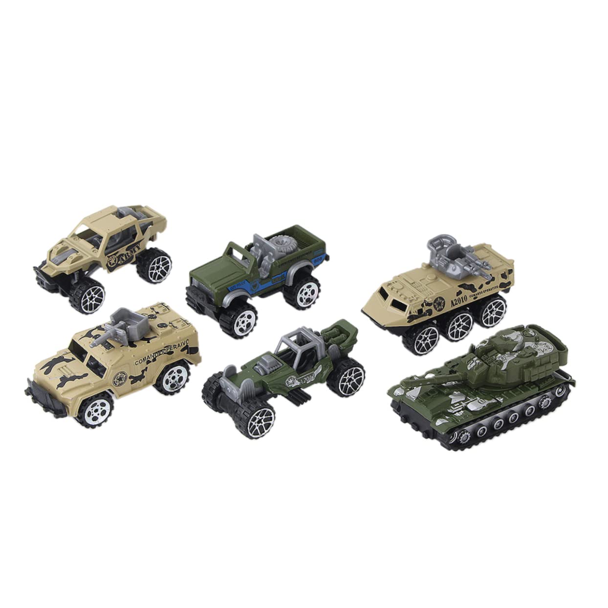 12-Piece Metal Truck Toy Set for Kids - Off-Road Engineering Vehicles for Play & Collecting
