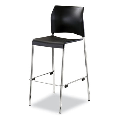 NPS Cafetorium Bar Height Stool - Heavy Duty 500lb Weight Capacity, 31 Inch Seat Height - Perfect for Home Bars, Kitchen Islands & Commercial Use