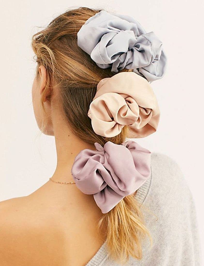 Snowpearl 3-Piece Hair Styling Set - Rhinestone Ponytail Hairpin, Curling Iron, Hair Scrunchies for Women & Girls | Perfect for Parties, Weddings & Everyday Hairstyles