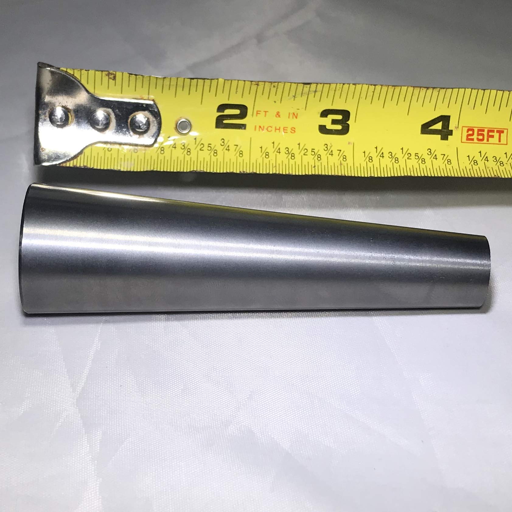 3.75-Inch Large Composite Carbide Sandblaster Nozzle - 1/8 Inch ID (C-C1 Series Tip) | Durable Abrasive Blasting Nozzle Replacement for Professional Sandblasting | Includes Free Sandblasting 101 Ebook | Ideal for Metal Surface Preparation, Rust Removal & Industrial Cleaning
