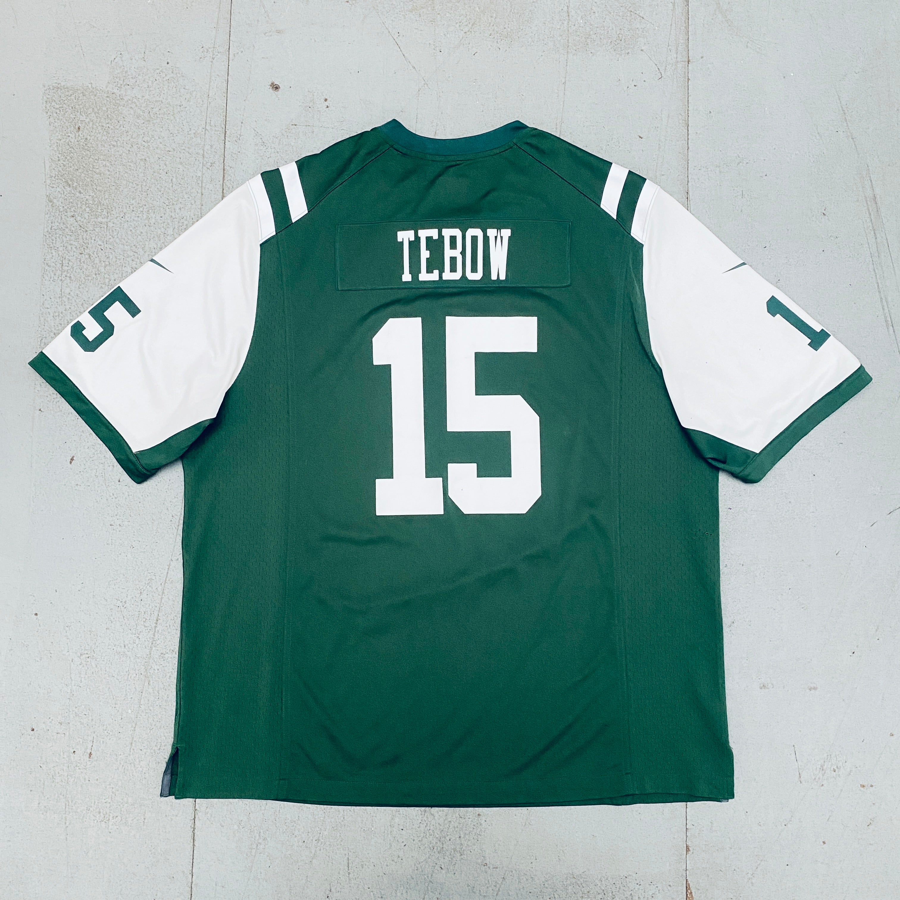 New York Jets Tim Tebow 2012/13 NFL Jersey XXL - Official Replica Football Shirt for Fans & Game Day Outfits