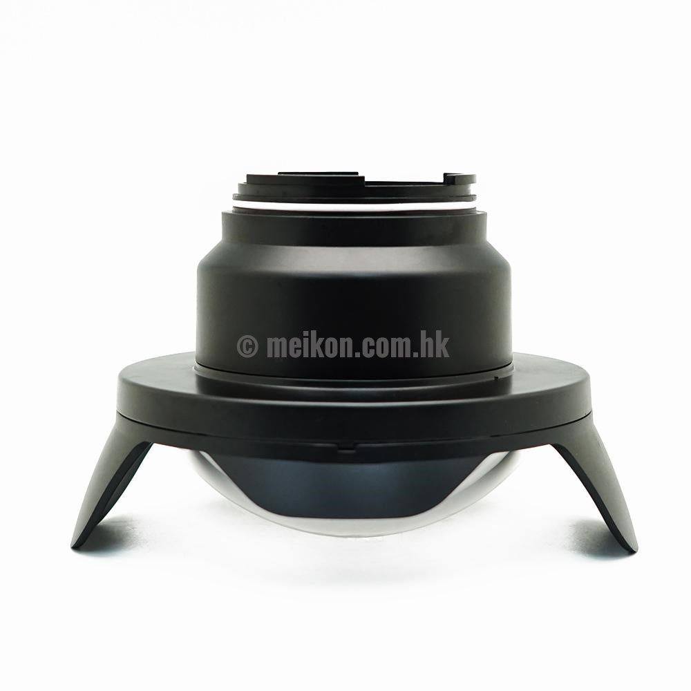 6-Port Dry Dome for Meikon & SeaFrogs Mirrorless Housings V.5 - 40M/130FT Underwater Photography - Perfect for Scuba Diving and Marine Exploration