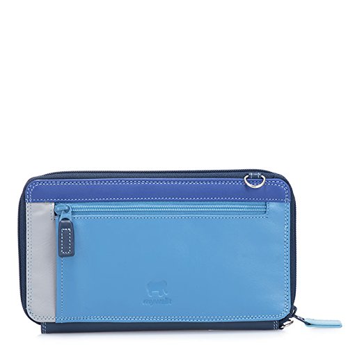 Mywalit Zip Round Multi-Purpose Crossbody Purse with Shoulder Strap - Stylish Wallet for Women, Travel, Shopping & Everyday Use