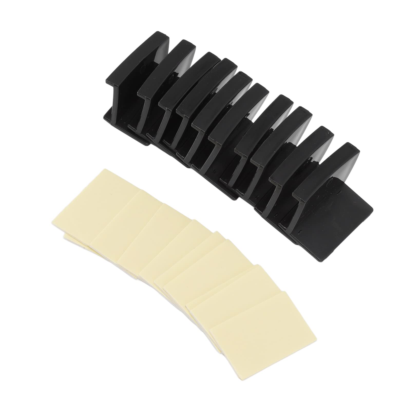 Okuyonic Acrylic Minimalist Hat Rack - Durable Multi-Functional Closet Organizer for Caps & Hats (Black) | Perfect for Bedroom, Entryway & Closet Storage