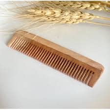 WITSOUL Neem Wood Comb Set of 5 - Anti Dandruff Hair Brush for Men & Women - Natural Brown Wooden Comb for Scalp Massage & Healthy Hair - Perfect for Daily Grooming, Travel & Ayurvedic Hair Care