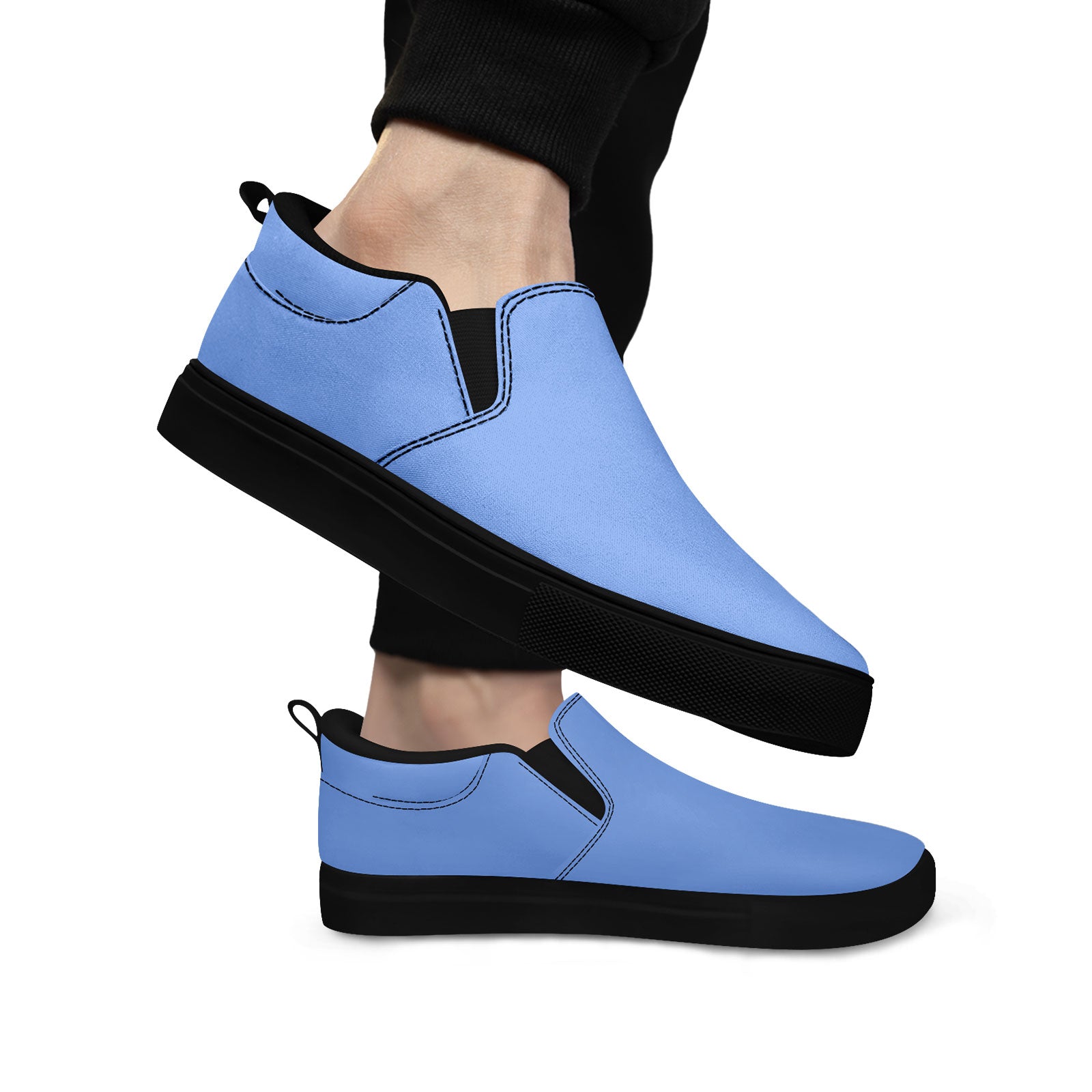 Custom Personalized Canvas Slip-On Sneakers - Handmade & Unique Design for Men & Women - Perfect for Casual Wear, Walking, and Fashion Outfits