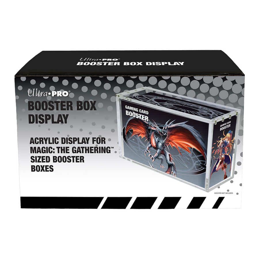 15768 Booster Box Display Box - Premium Trading Card Storage & Display Case for Collectors - Perfect for MTG, Pokemon & Yu-Gi-Oh Card Organization & Showcase
