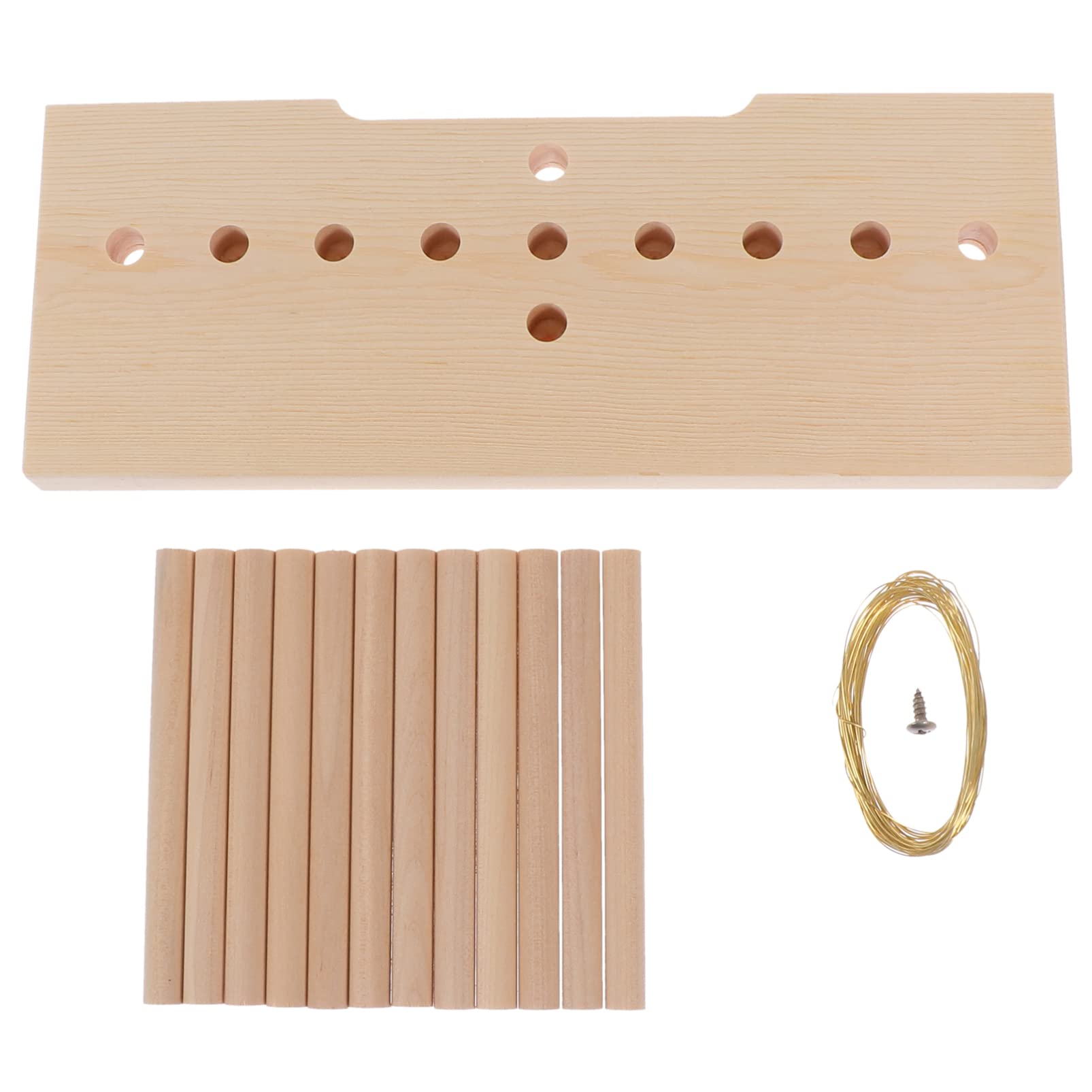 EXCEART Wooden Bow Maker Machine - DIY Corsage, Wreath & Hair Bow Crafting Tool for Christmas, Weddings & Home Decor - Perfect for Gift Wrapping, Party Decorations & Floral Arrangements