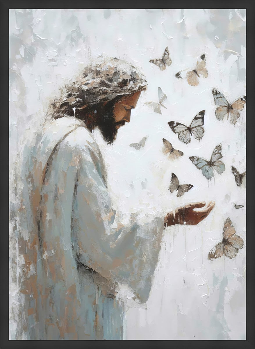 Elegant Butterfly Wings Large Wall Art Decor - Perfect for Living Room, Bedroom, or Office Decoration