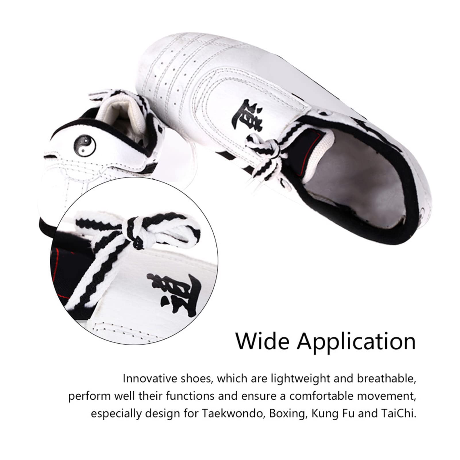Best Taekwondo Shoes for Men & Women - Lightweight Kung Fu & Tai Chi Training Shoes with Storage Bag - Perfect for Martial Arts, Boxing, and Road Running