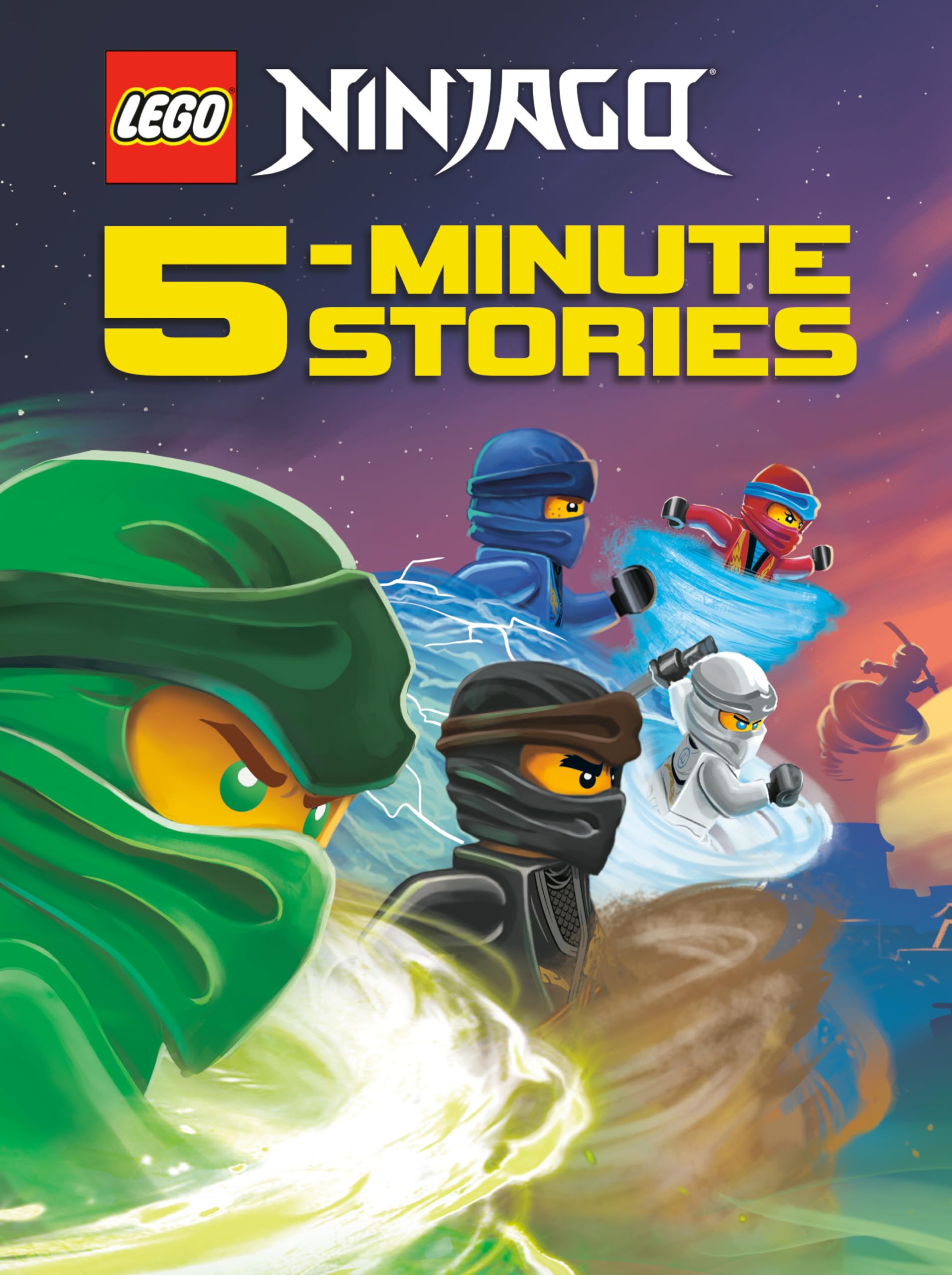 LEGO Ninjago 5-Minute Stories Book - Exciting Short Stories for Kids | Perfect for Bedtime Reading & Young Ninja Fans