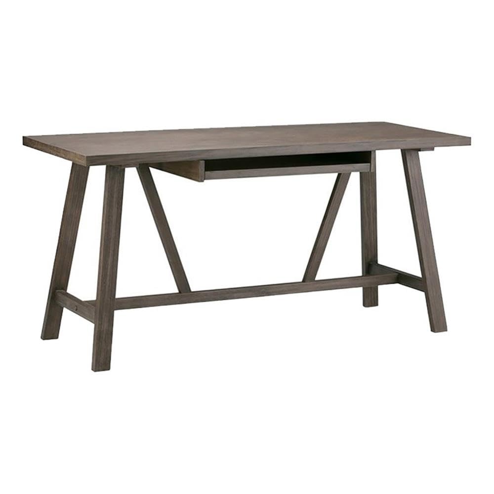 Solid Wood Computer Desk for Home Office - 60