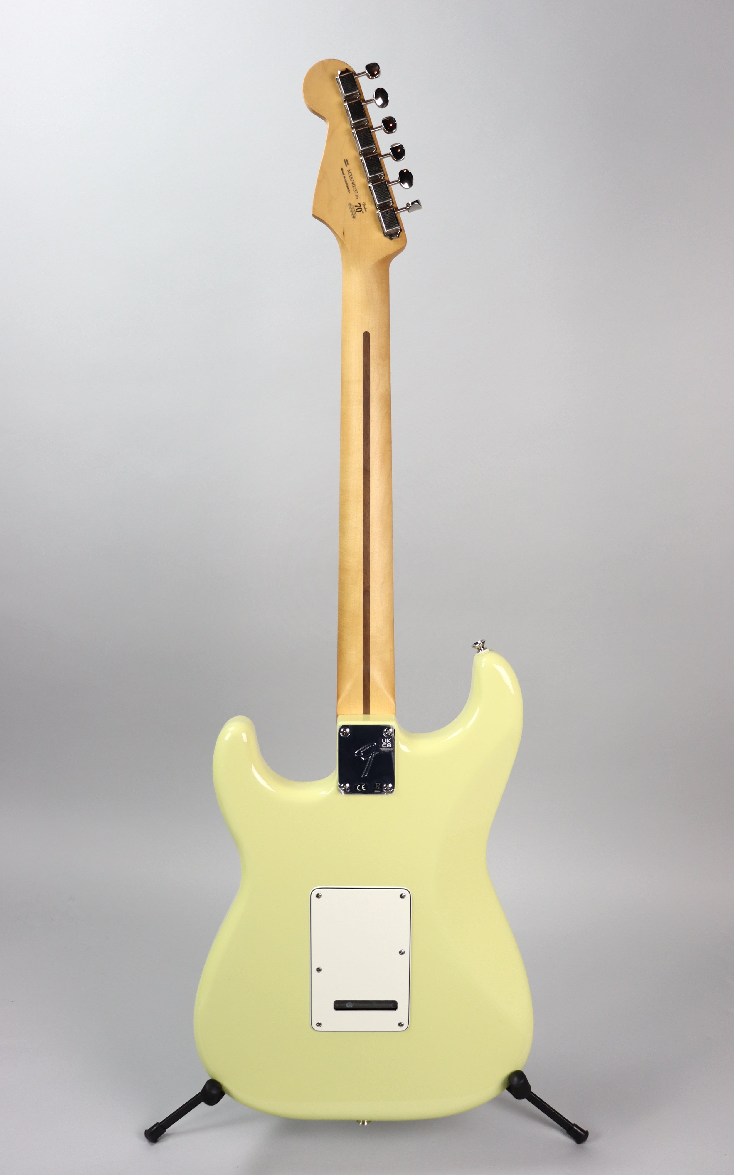 Fender Player II Stratocaster Electric Guitar - Hialeah Yellow Finish | Professional Quality for Stage & Studio Performances