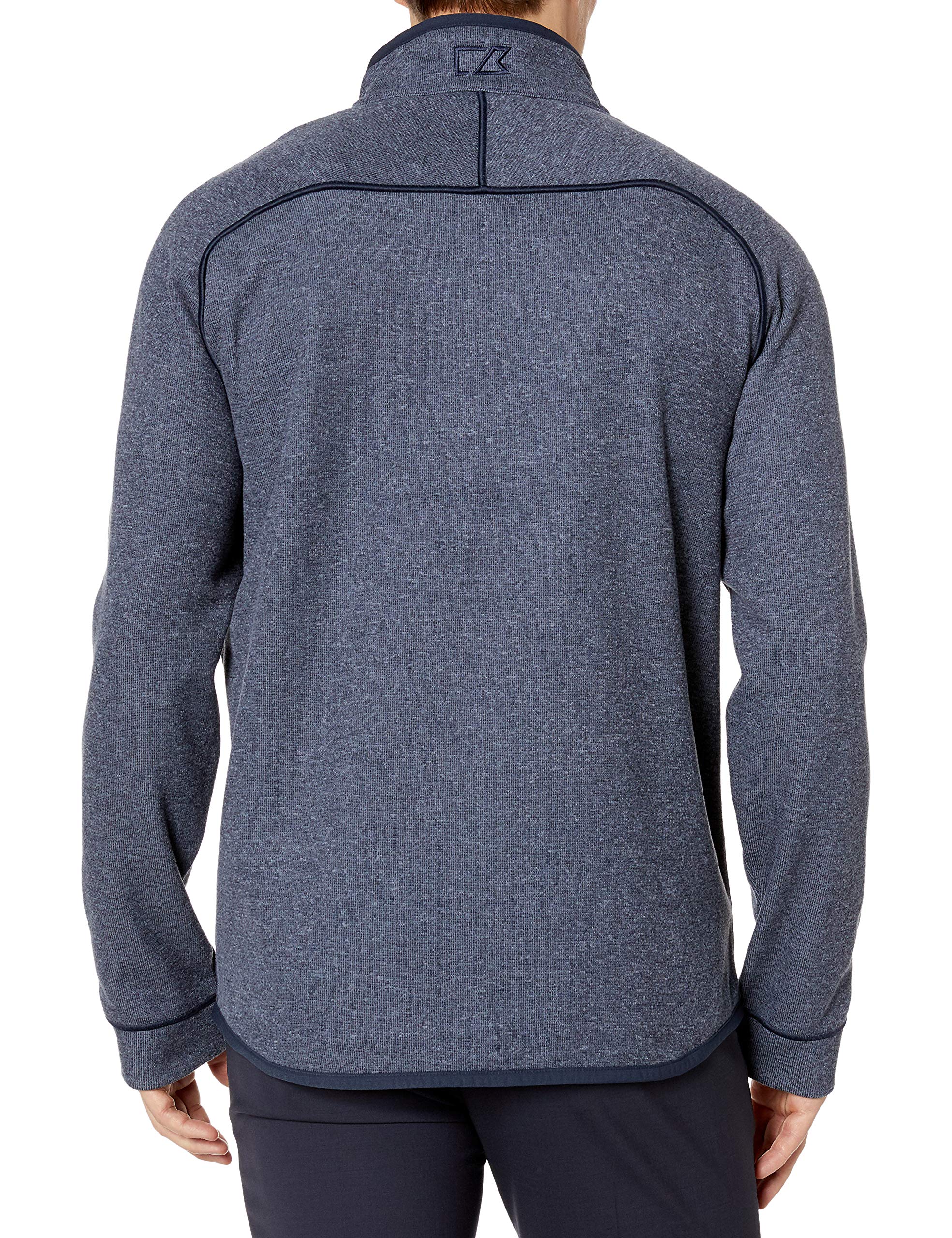 Cutter & Buck Men's Big & Tall Half Zip Jacket - Lightweight Fleece Pullover for Outdoor & Casual Wear - Perfect for Hiking, Work & Everyday Comfort