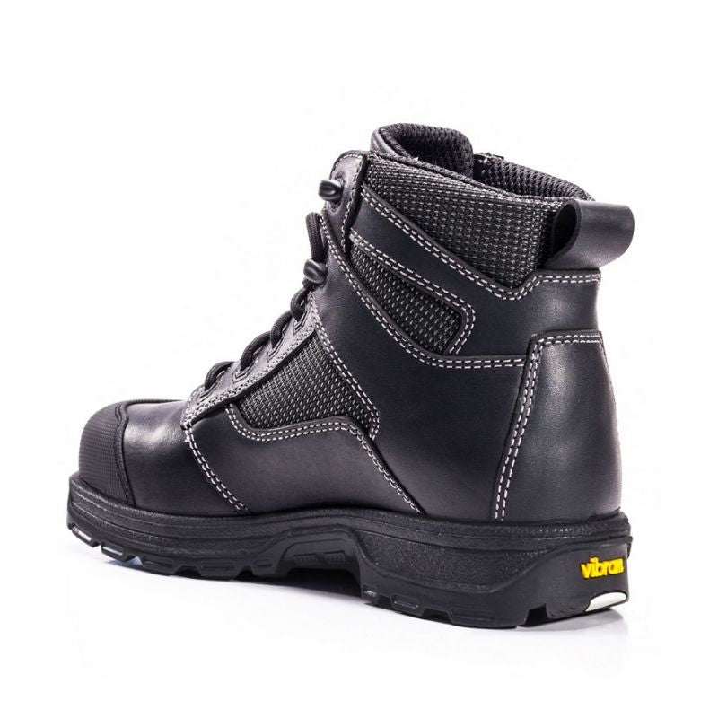 Royer Agility Arctic Grip 5608AG Men's Waterproof Composite Toe Work Boots - Black | Slip Resistant & Insulated for Construction, Warehouse & Outdoor Winter Work