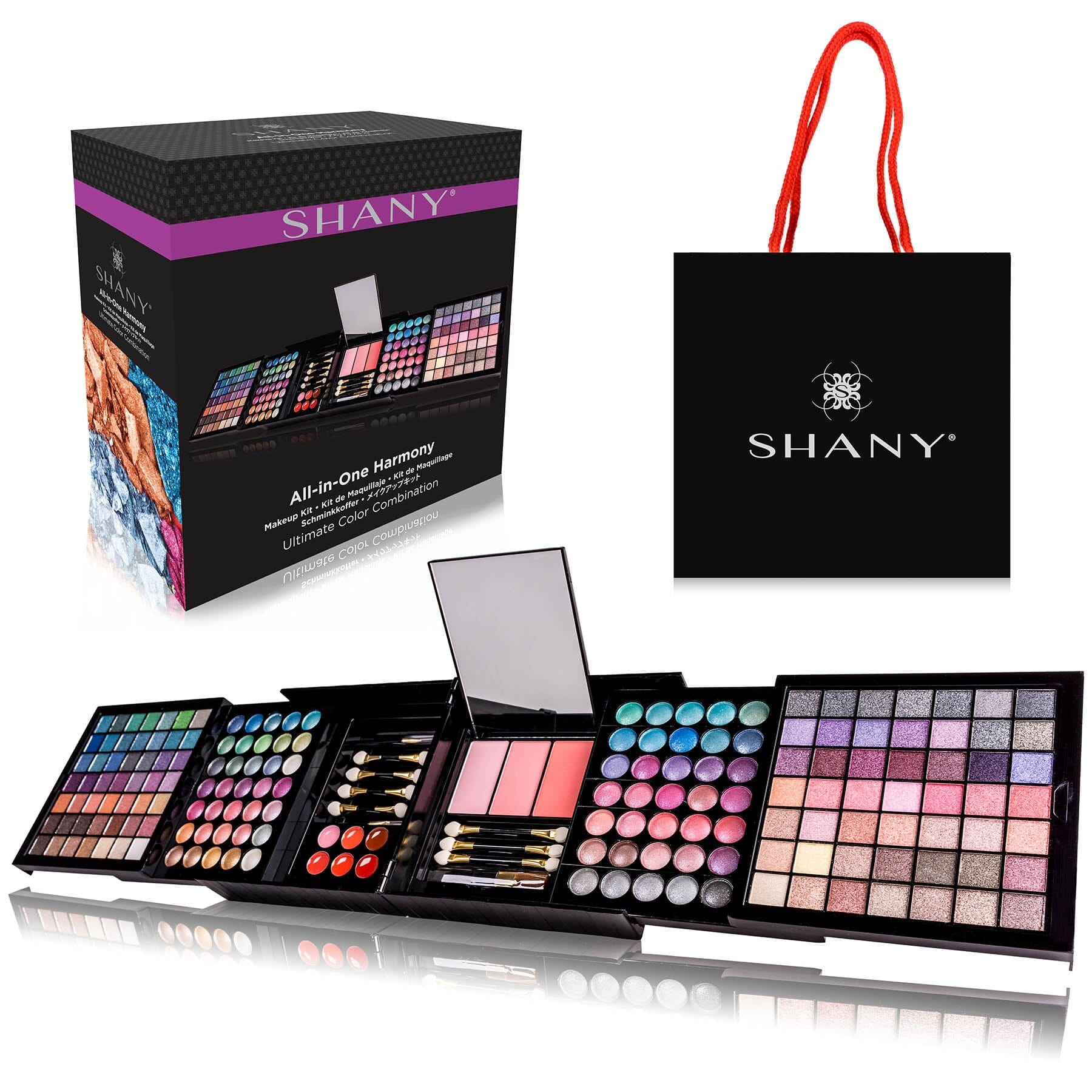 Harmony Makeup Kit - Ultimate Color Combination Gift Set for Women | Perfect for Everyday Makeup, Special Occasions & Travel