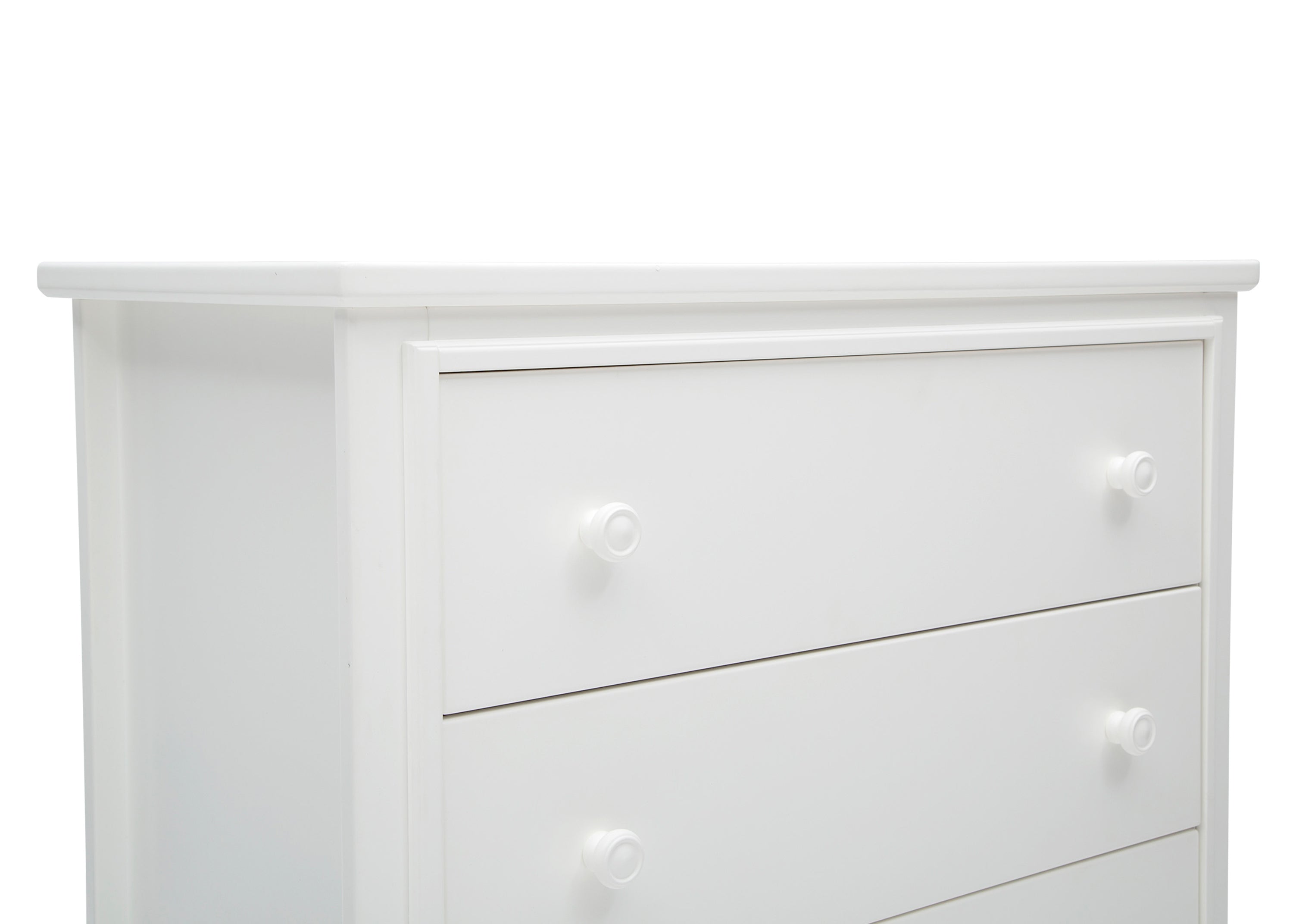Perry 3 Drawer Baby Dresser with Changing Table Top & Secure Interlocking Drawers - Perfect Nursery Furniture for Diaper Changes & Baby Clothes Storage