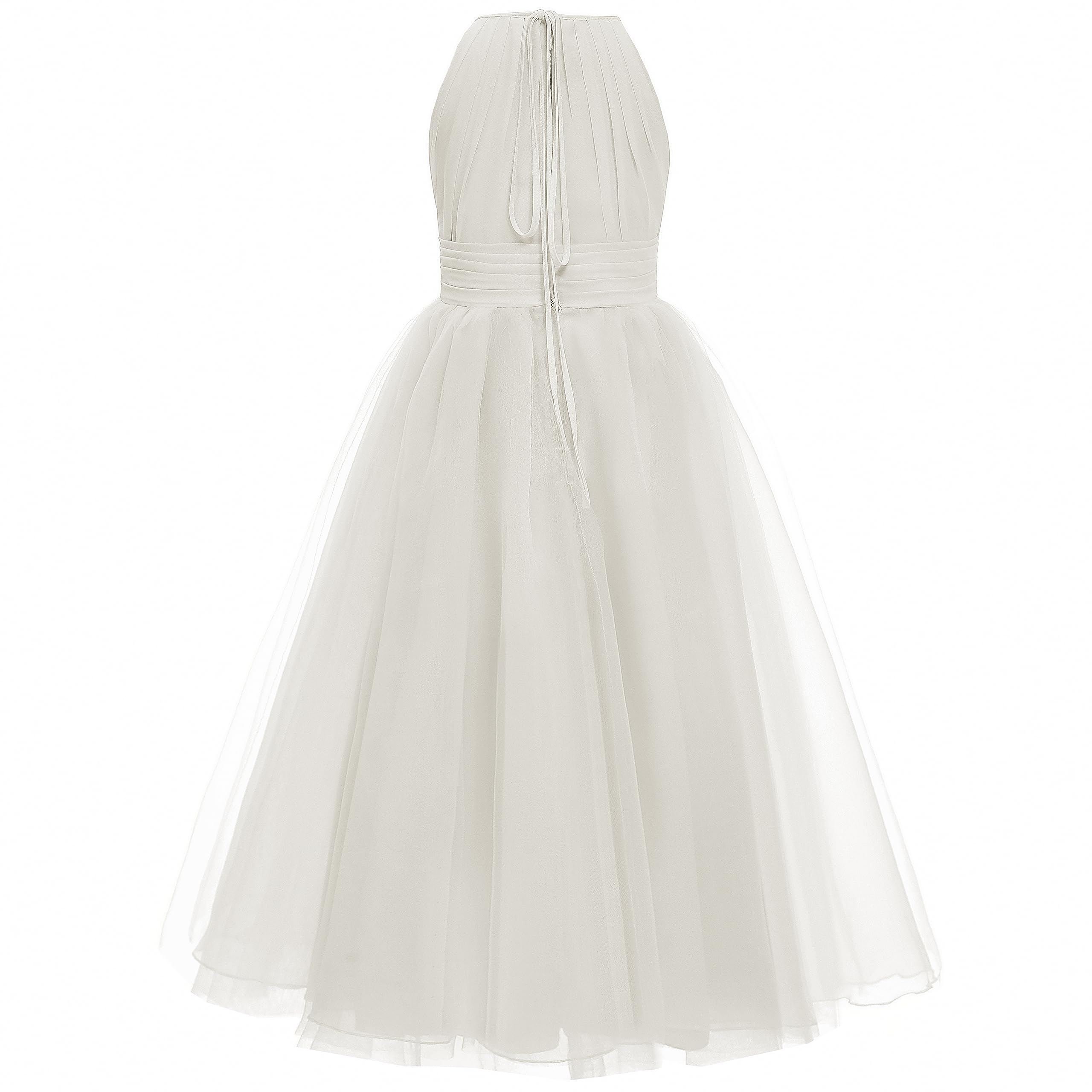 Elegant Flower Girl Dresses for Weddings & Pageants – Tulle Chiffon Ball Gowns for Kids | Perfect for Bridal Parties, First Communion & Special Occasions