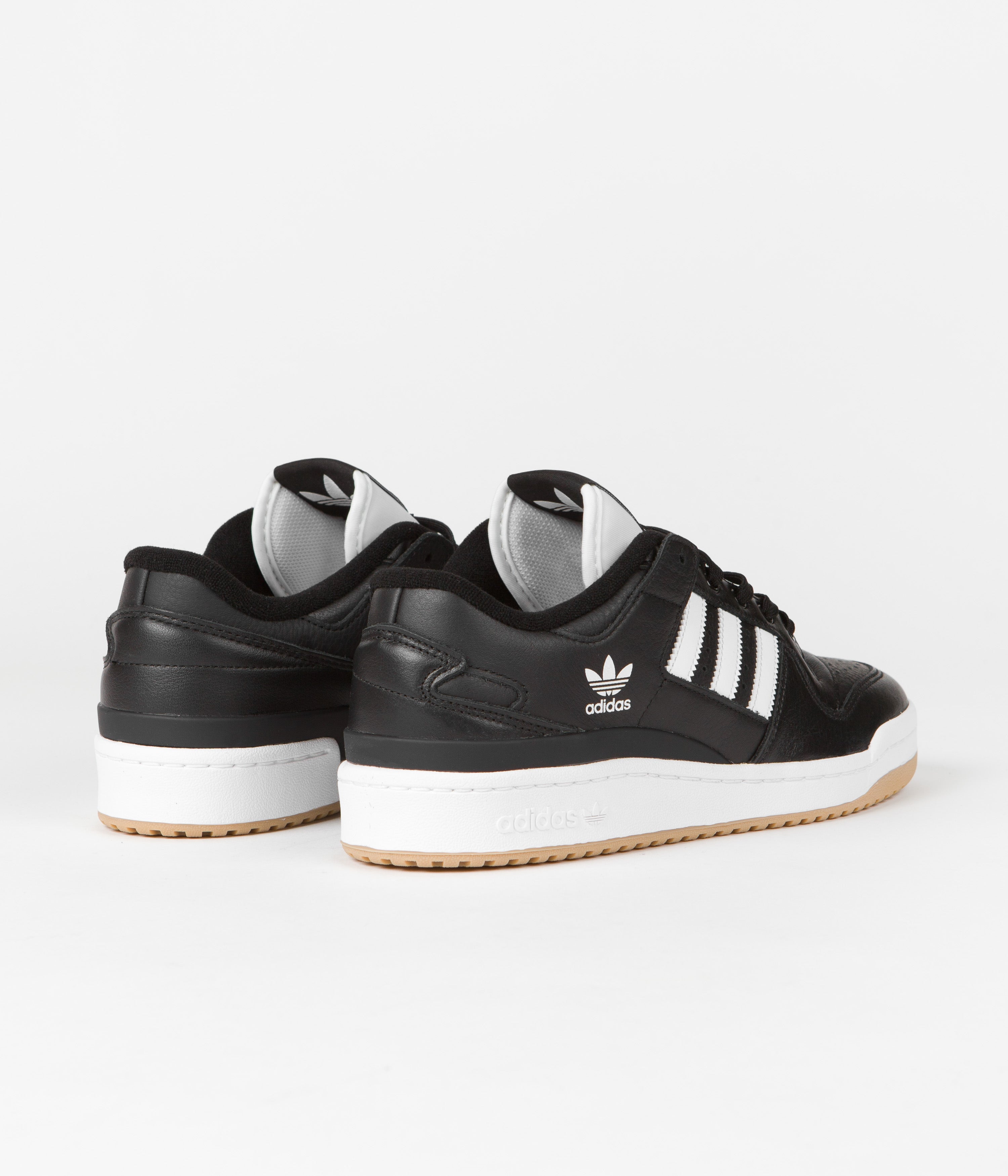 Adidas Forum 84 Low ADV Sneakers - Core Black & Chalk White - Men's Basketball Shoes for Casual Wear & Street Style