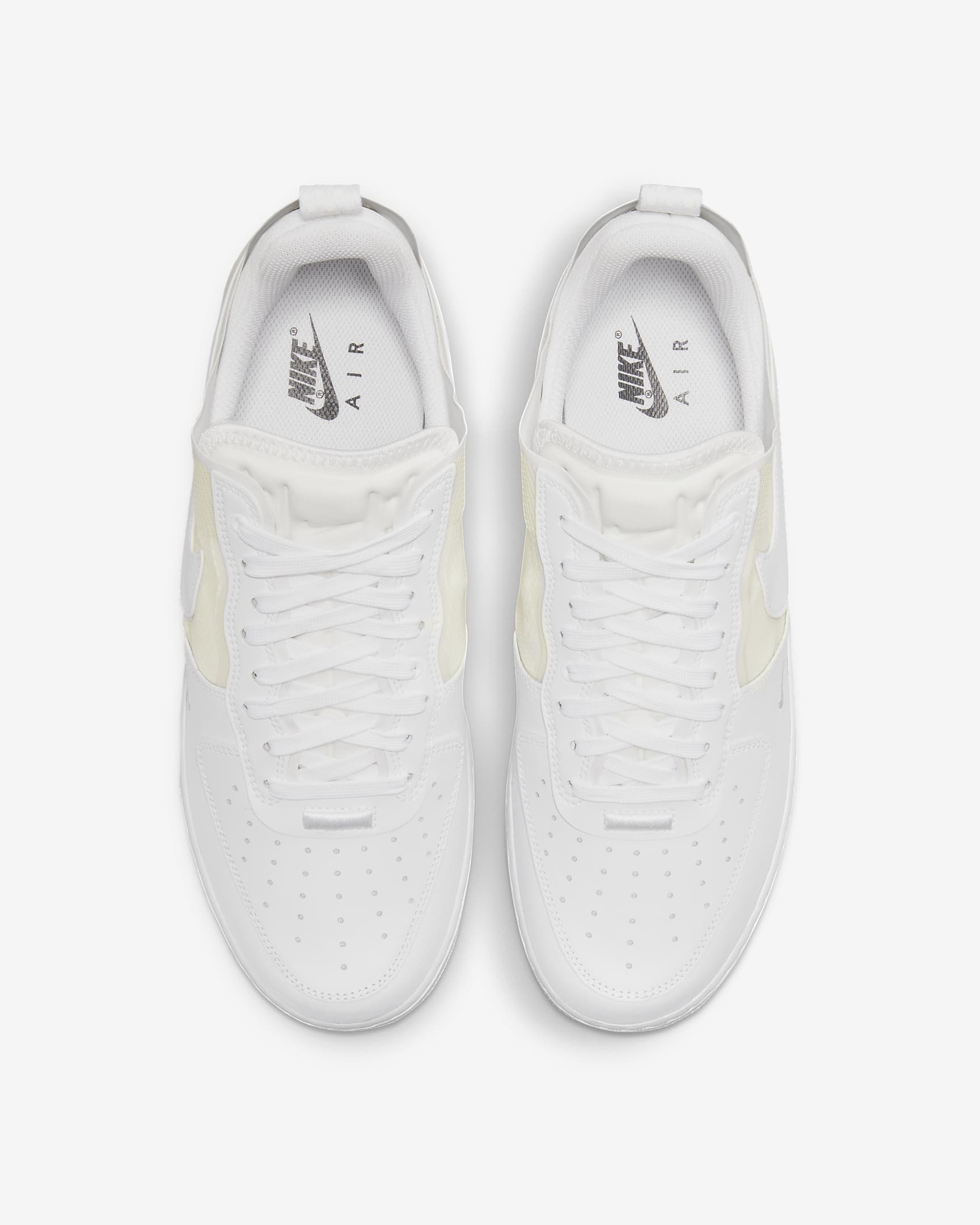 Nike Air Force 1 React Sneakers - Lightweight Comfortable Basketball Shoes for Men & Women - Perfect for Casual Wear, Street Style & Sports Activities