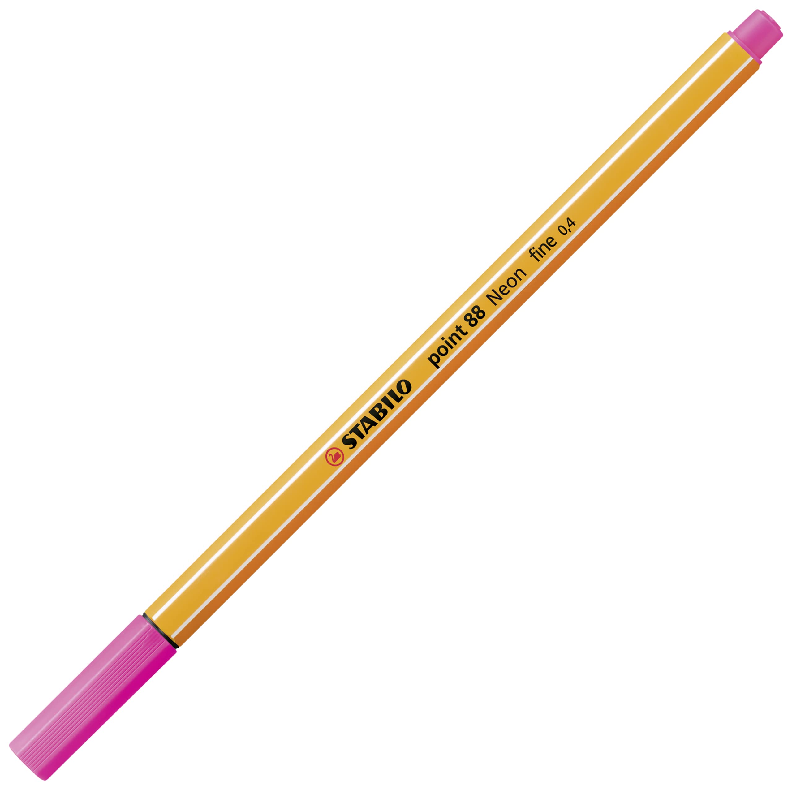 STABILO Point 88 Pen - Neon Pink for Note Taking & Art