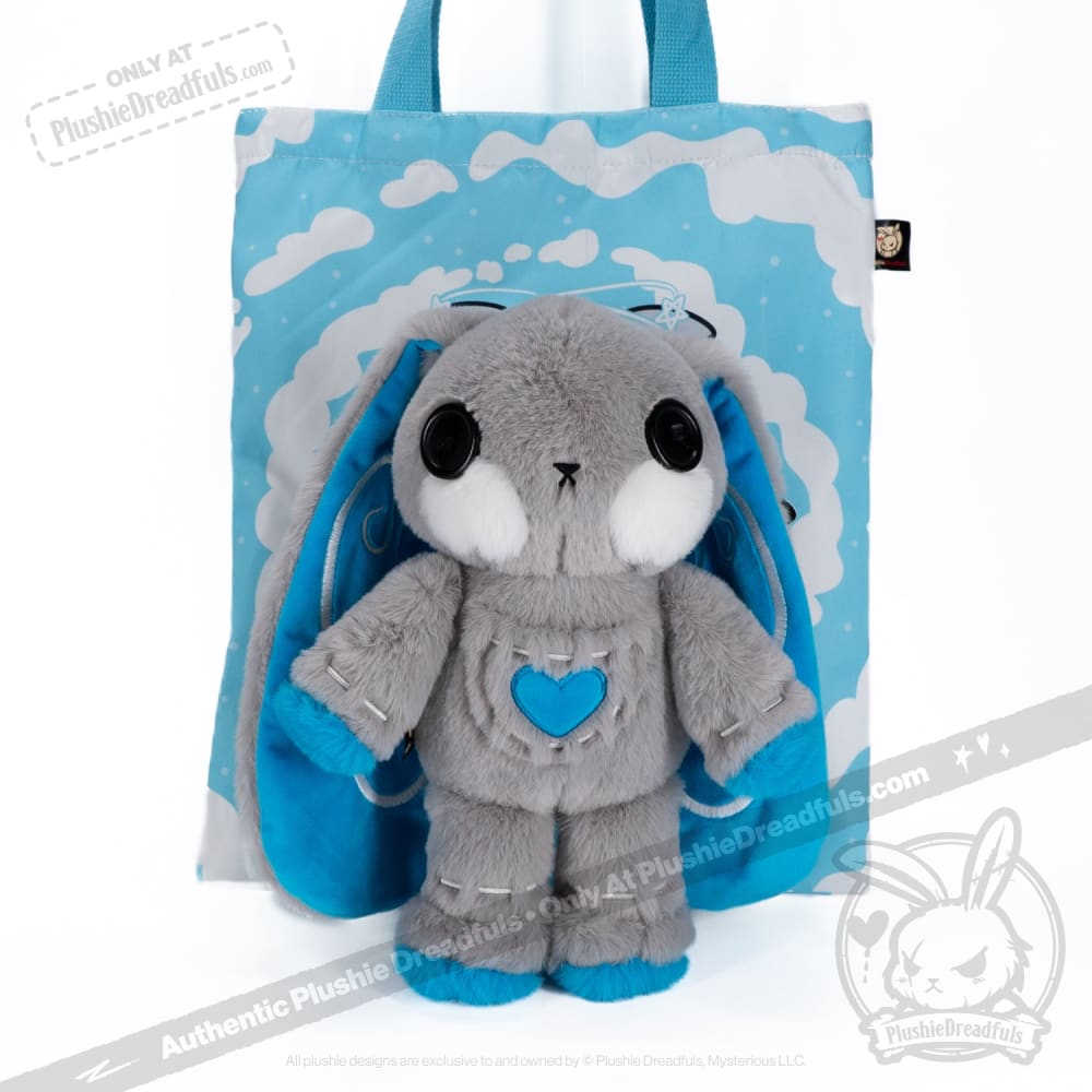 Plushie Dreadfuls Asthma Rabbit V2 - Soft Stuffed Animal Toy for Kids with Asthma Awareness | Cute Comfort Plush for Bedroom Decor, Gift for Children with Breathing Conditions