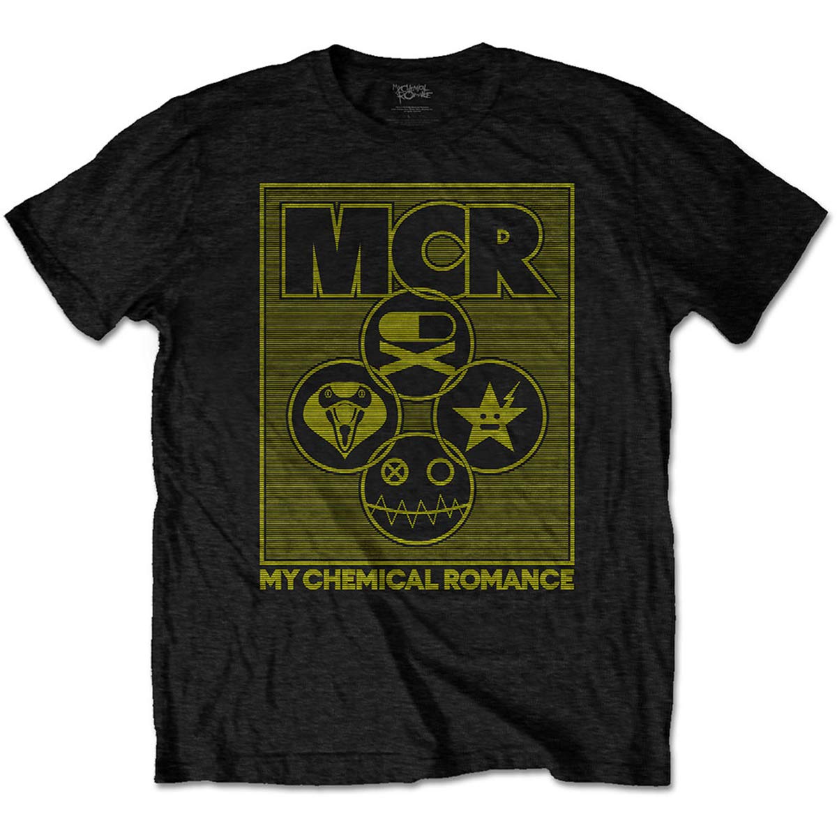 My Chemical Romance Lock Box Official Unisex T-Shirt - Large, Black | Band Merch for Concerts & Casual Wear
