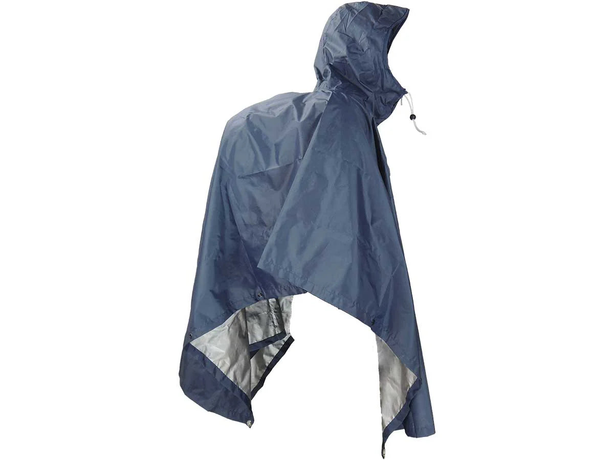 JR Gear Lightweight Waterproof Poncho for Hiking, Camping & Outdoor Adventures - Compact Rain Jacket for Men & Women