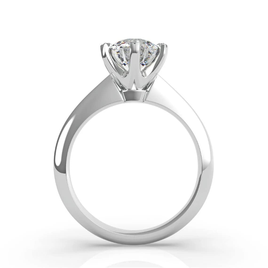 3 CT Round Moissanite Engagement Ring for Women - Vintage Halo Wedding Bridal Set, Solitaire Diamond Anniversary Ring in Sterling Silver - Perfect for Proposals, Weddings & Special Occasions