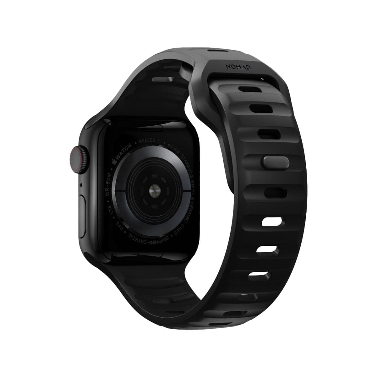 Nomad Sport Band for Apple Watch 40mm/41mm - Premium Durable Black Silicone Strap - Perfect for Running, Workouts & Everyday Wear