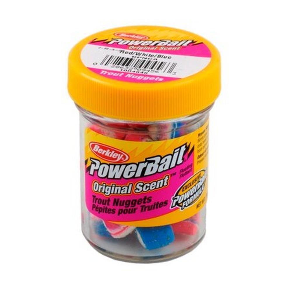 Berkley PowerBait Power Nuggets Fishing Bait - Soft Plastic Lure for Bass, Trout & Panfish - Ideal for Freshwater & Saltwater Fishing - Great for Casting, Jigging & Trolling