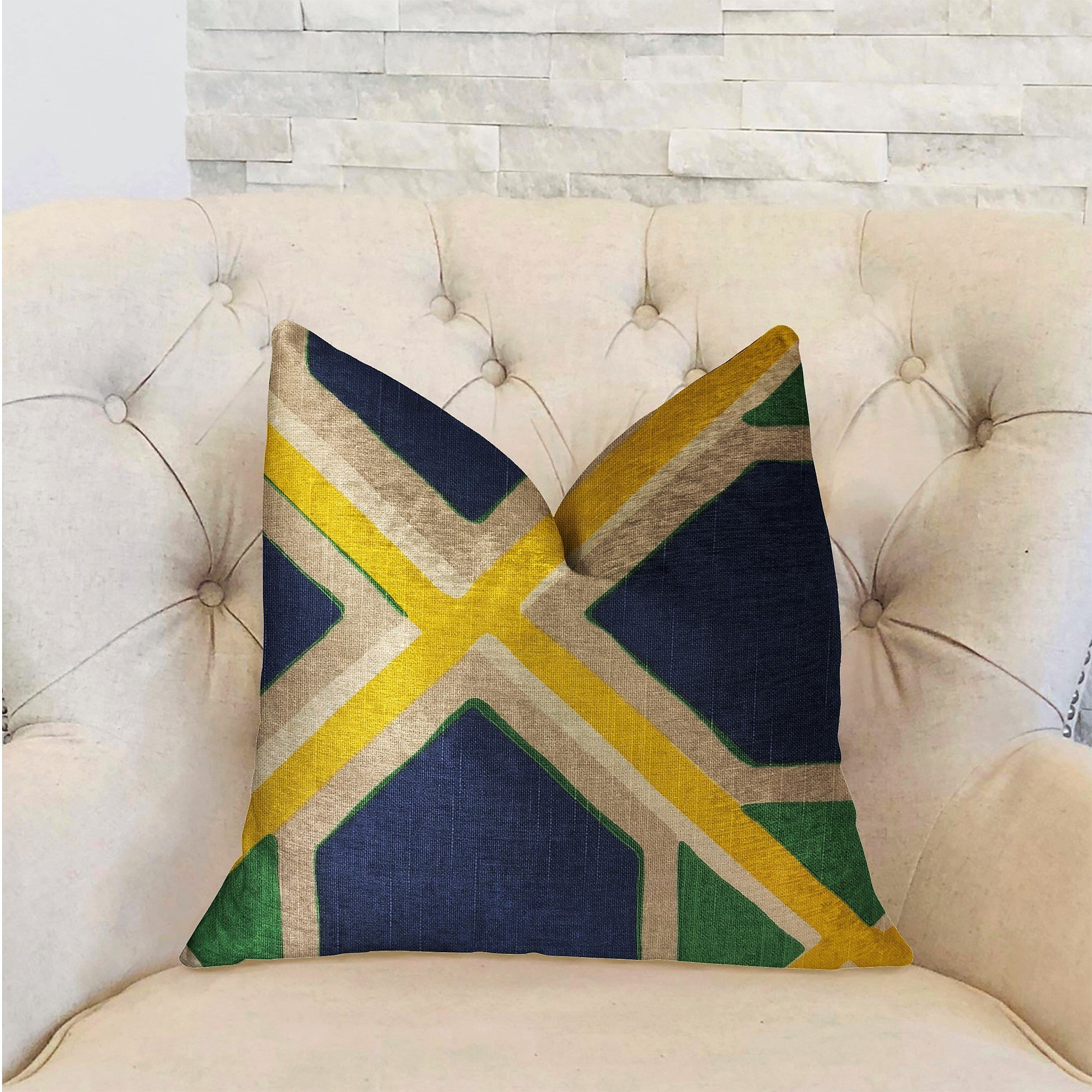 Plutus Obliquity Luxury Throw Pillow 20x36 Inches - King Size Decorative Cushion for Sofa, Bed & Living Room - Soft & Stylish Home Decor Accent