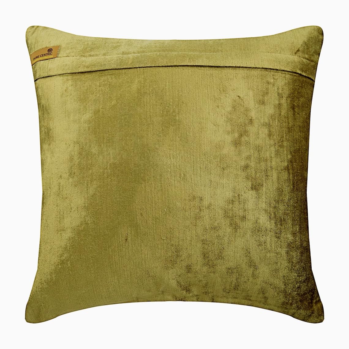 Velvet Throw Pillow Cover 16x16 Inch (40x40 cm) - Sage Green Decorative Cushion Cover with Geometric Rhinestone Design for Sofa, Couch, Bed - Modern Home Decor for Living Room, Bedroom & Easter Gifts
