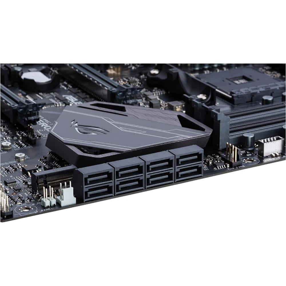 ASUS ROG Strix X370-F Gaming Motherboard - AM4 Socket, DDR4, M.2, USB 3.1, ATX, WiFi AC, Aura Sync RGB Lighting - Perfect for Gaming PC Builds & High-Performance Workstations