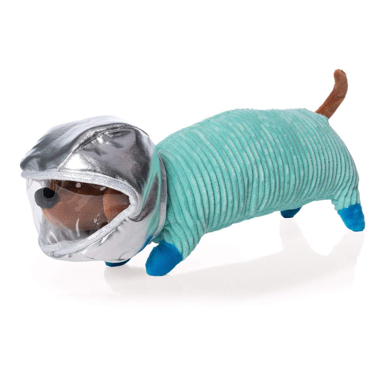 Manhattan Toy Space Dog Plush Stuffed Animal with Removable Helmet - 13