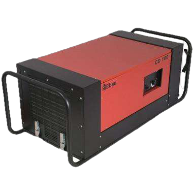 Ebac CD100 Heavy Duty Industrial & Commercial Dehumidifier - 70 Pints, High Capacity Moisture Removal for Large Spaces, Warehouses, Basements & Garages - Energy Efficient with Auto Drain & Humidistat