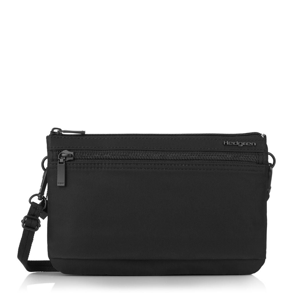Hedgren Emma RFID Blocking Crossbody Bag for Women - Anti-Theft Secure Purse for Travel, Shopping & Daily Use - Stylish Black Handbag