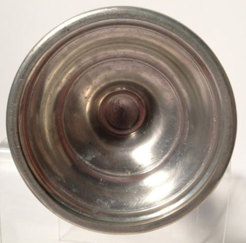 Vintage Pewter Candlestick Holders - Antique Style for Home Decor, Wedding & Dining Table Centerpiece - Set of 2