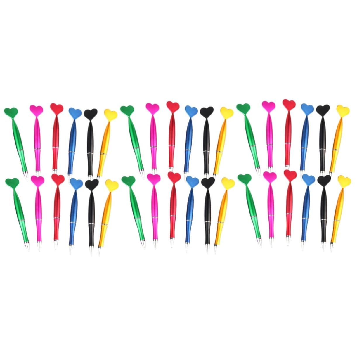 DIYEAH 36 Pcs Colorful Ballpoint Gel Pens for Writing, Office & School Supplies - Smooth Ink, Fun Space-Themed Design - Perfect for Note Taking, Journaling, Gift Giving & Back to School Essentials