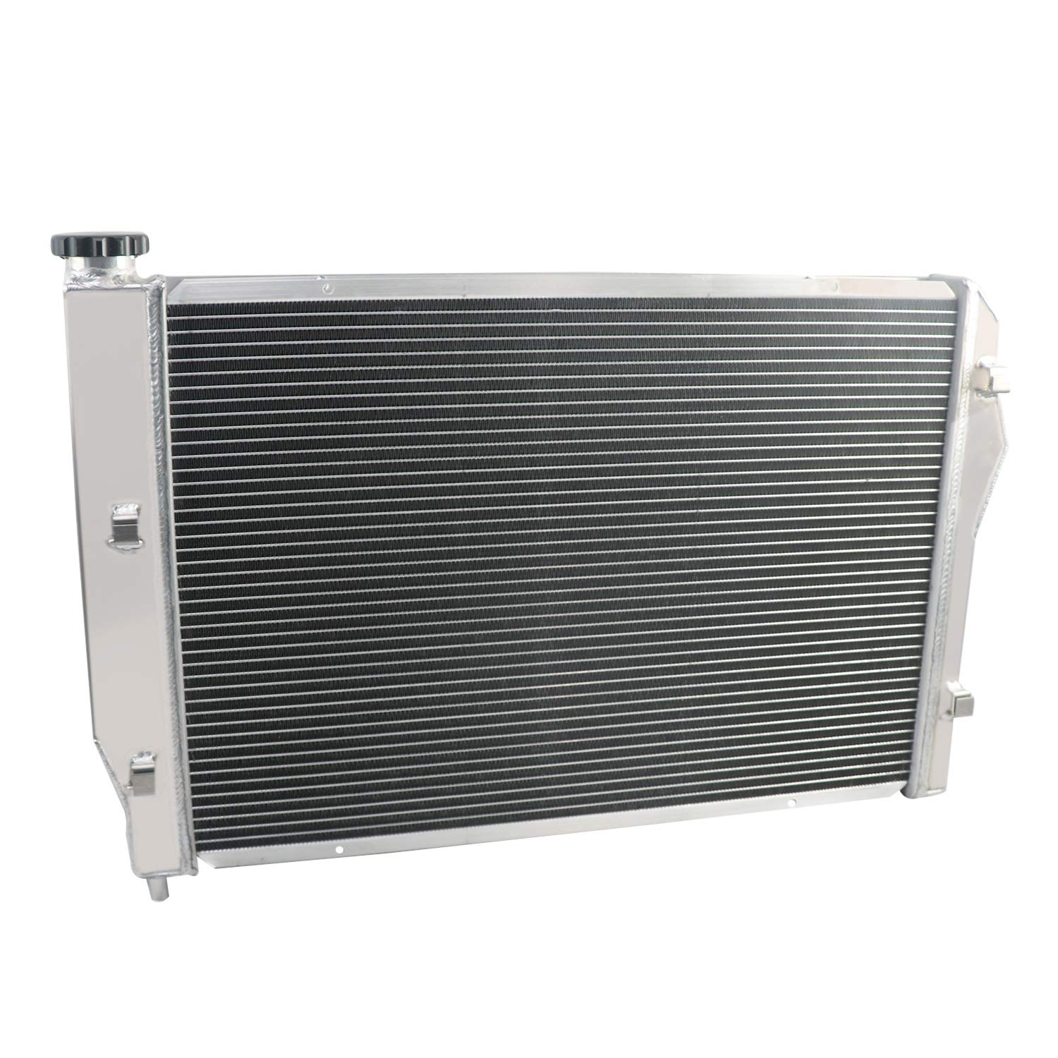 High Performance Full Aluminum Radiator for 1993-2002 Chevy Camaro & Pontiac Firebird 3.4L 3.8L 5.7L V6 V8 Gas Engine - 3 Row Radiator with Shroud Fan Relay Kits - Perfect for Street Racing & Hot Rod Upgrades