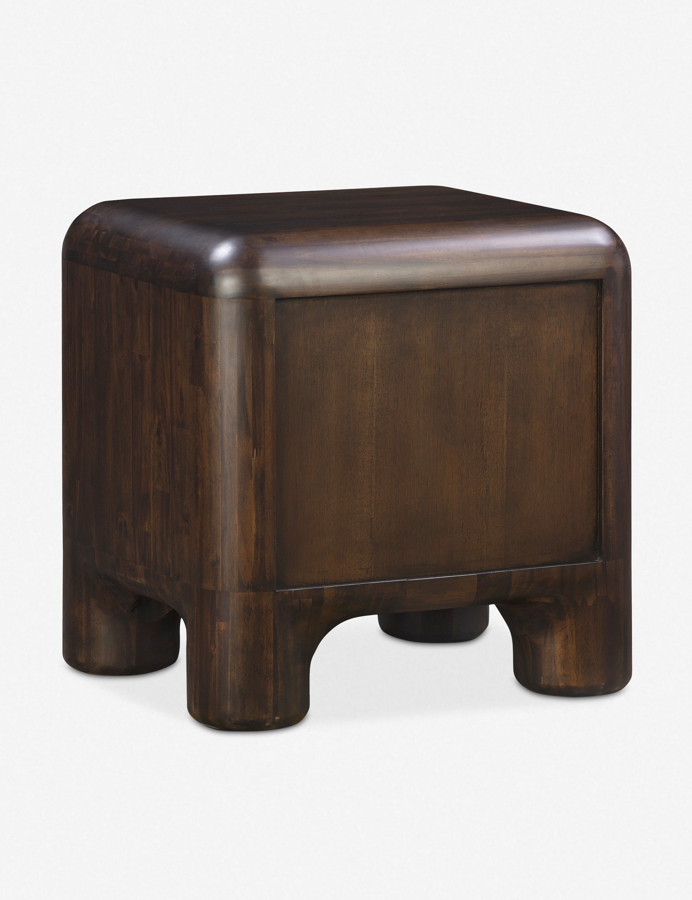 Modern Nightstand with USB Ports - Sturdy Bedside Table with Storage Drawer for Bedroom, Living Room, or Dorm - Perfect for Charging Devices and Organizing Essentials