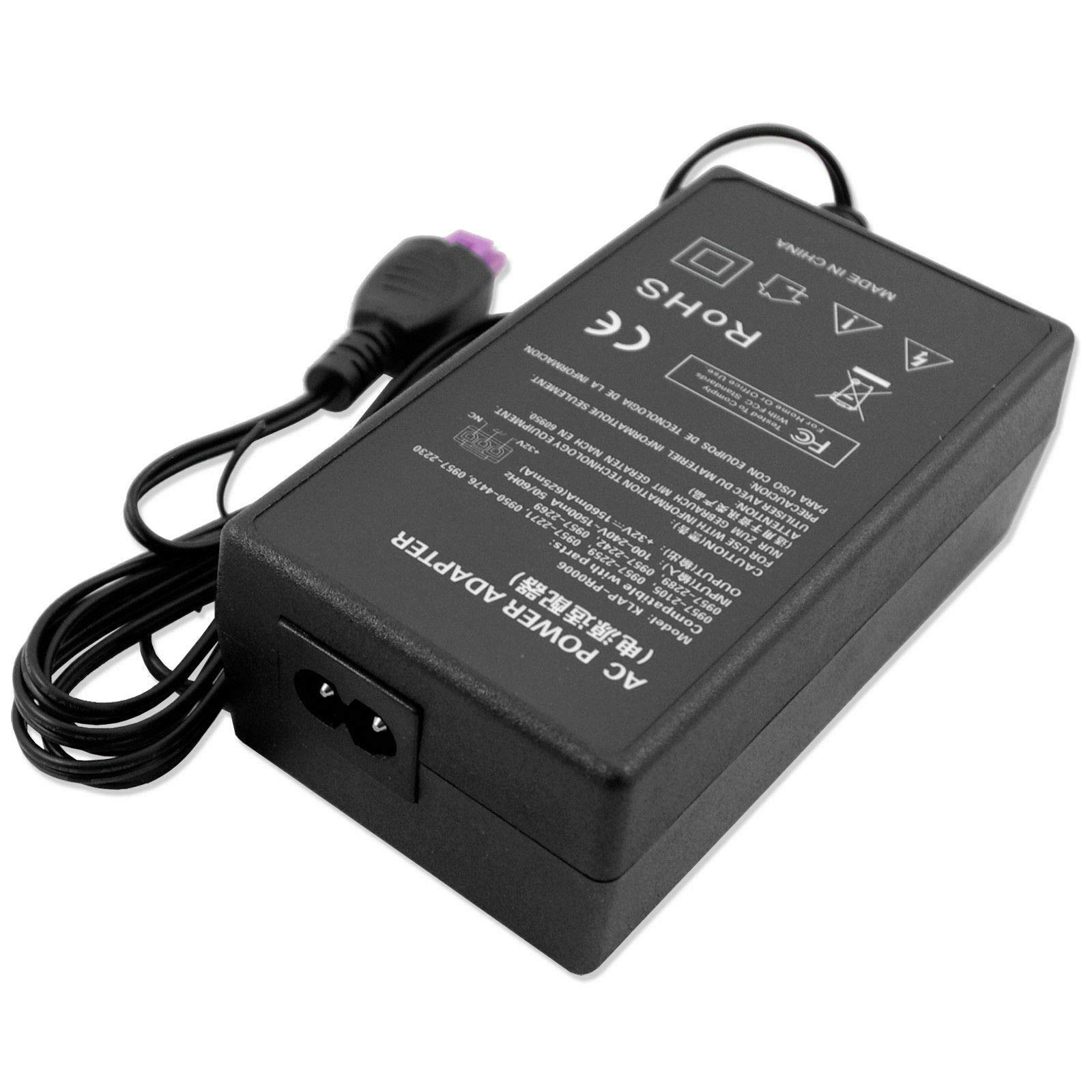 Original HP Photosmart Premium Fax C309/C309A Printer AC Adapter Power Supply - Replacement Charger Cord for HP Printers - Perfect for Home & Office Use