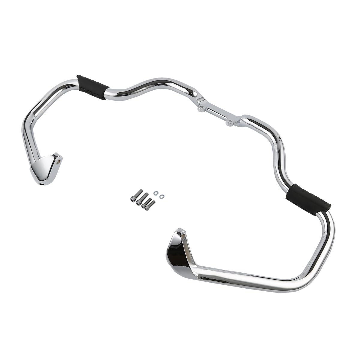 TCT-MOTORPARTS Chrome Engine Guard Crash Bar for Indian Chief Dark Horse, Chieftain Dark Horse & Springfield (2016-2024) | Heavy-Duty Highway Protection | Perfect for Long Rides and Urban Commuting