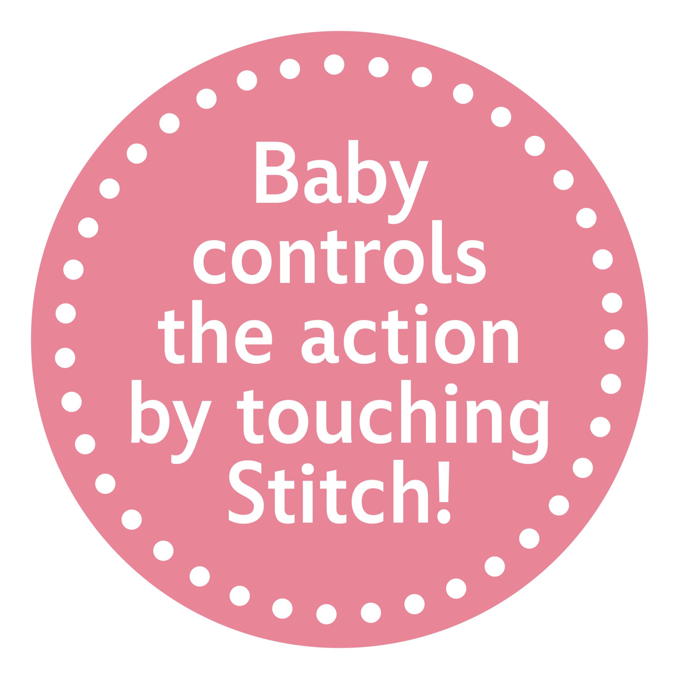 Disney Stitch Plush Musical Crawling Toy for Babies & Toddlers 9+ Months - Interactive Learning Toy for Crawling & Sensory Development - Perfect Gift for Birthdays & Christmas