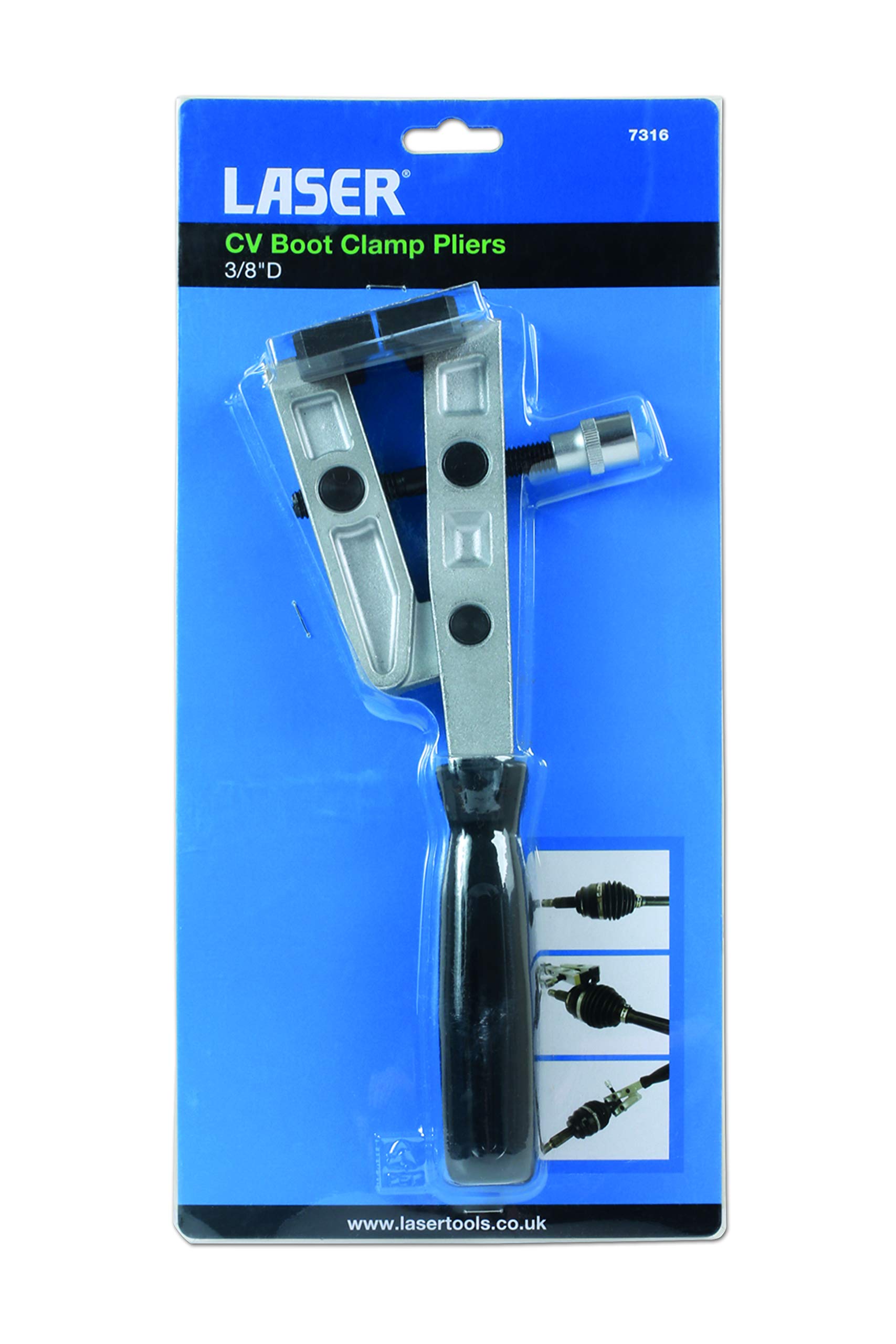 Laser 7316 CV Boot Clamp Pliers 3/8