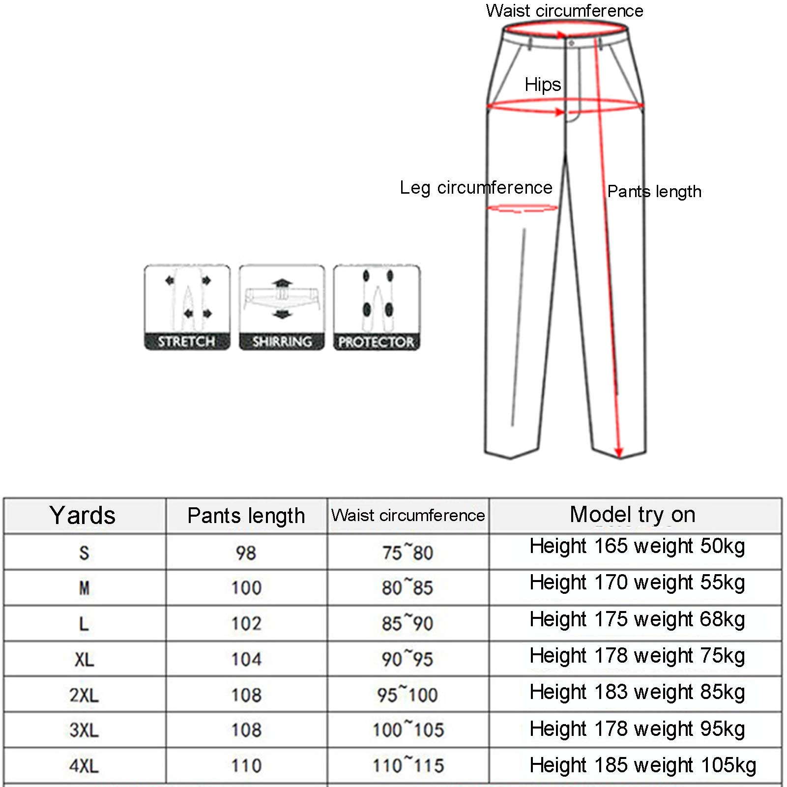 Women's Motorcycle Riding Pants - Adjustable Protective Gear for All Seasons - Casual & Safe Riding