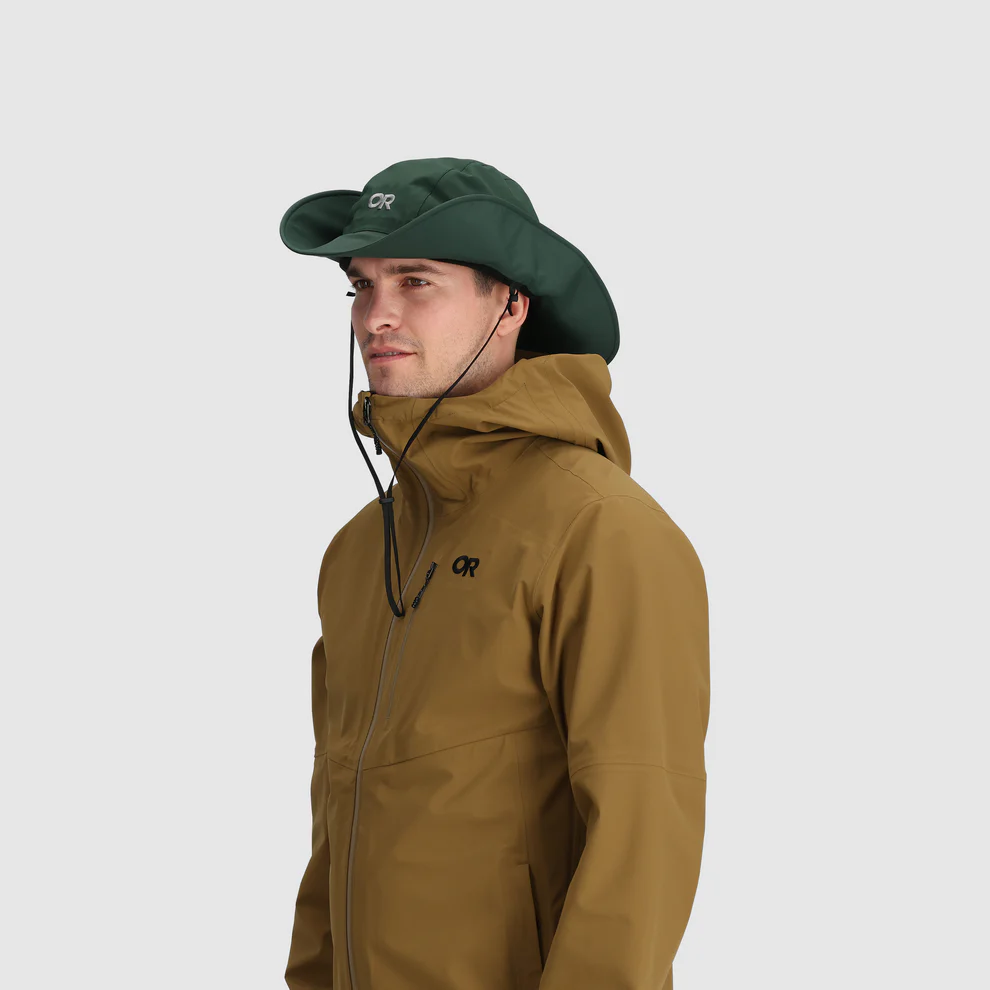 Outdoor Research Seattle Rain Hat - Waterproof & Breathable Outdoor Hat for Hiking, Camping & Rainy Days - Stay Dry in All Weather Conditions