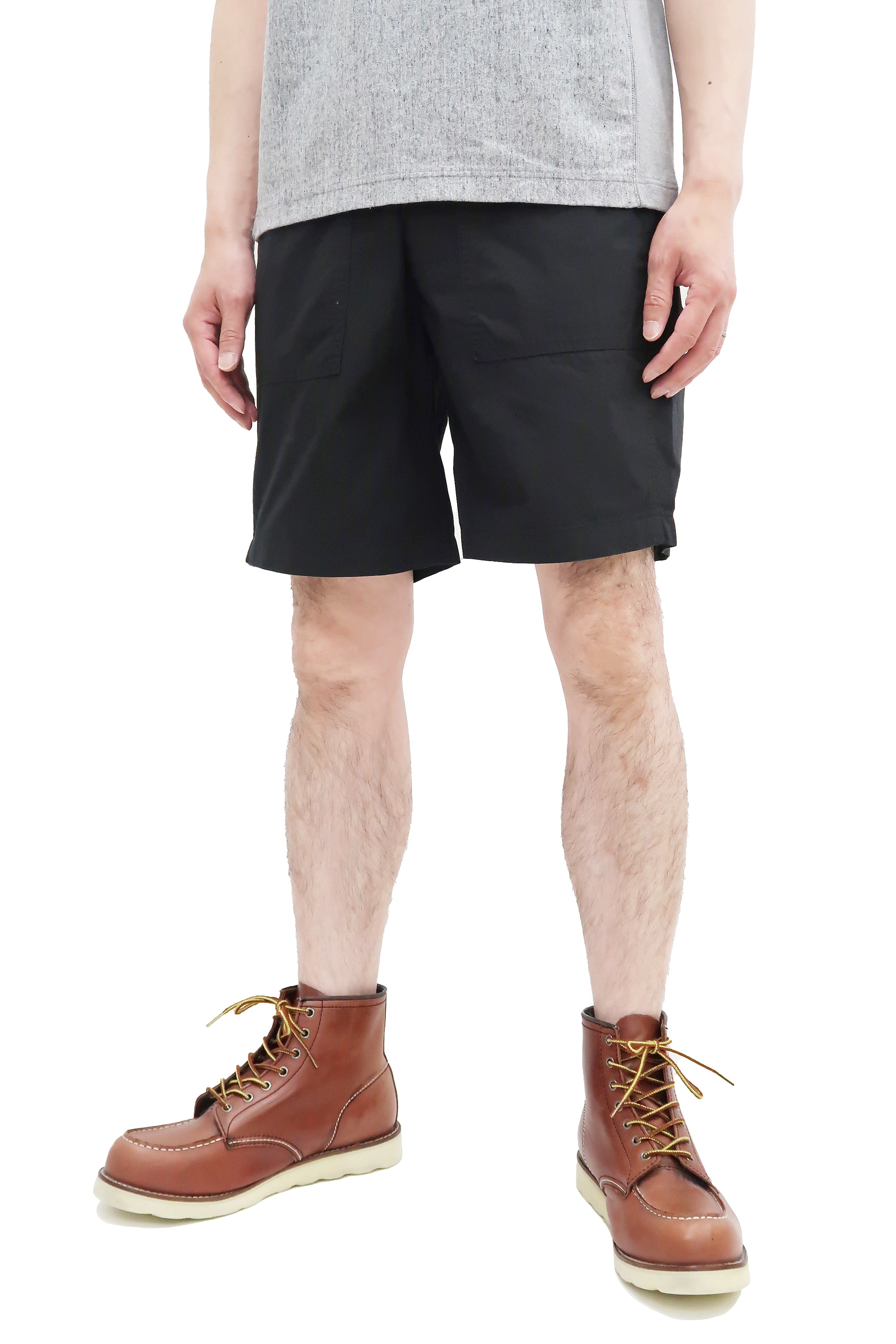 Alpha Industries Men's Elastic Waist Shorts with Drawstring & Cargo Pockets - Comfortable Casual Summer Shorts for Outdoor Activities, Travel, and Gym Workouts (Black, Style TB2037 001)